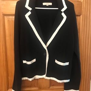 LOFT black blazer XL